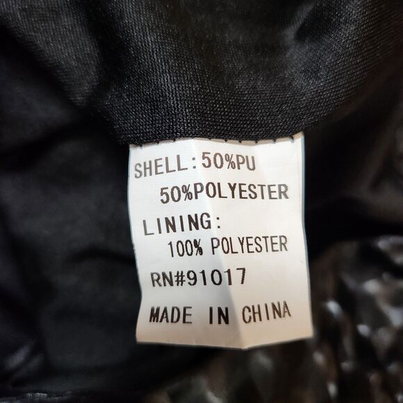 Solitaire by Ravi Khosla black geometric print skirt medium - Picture 3 of 7